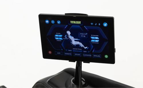 TotalSeat Rocco elektrische massagestoel - zwart
