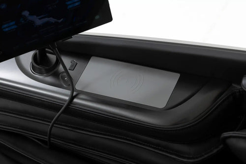 TotalSeat Rocco elektrische massagestoel - zwart