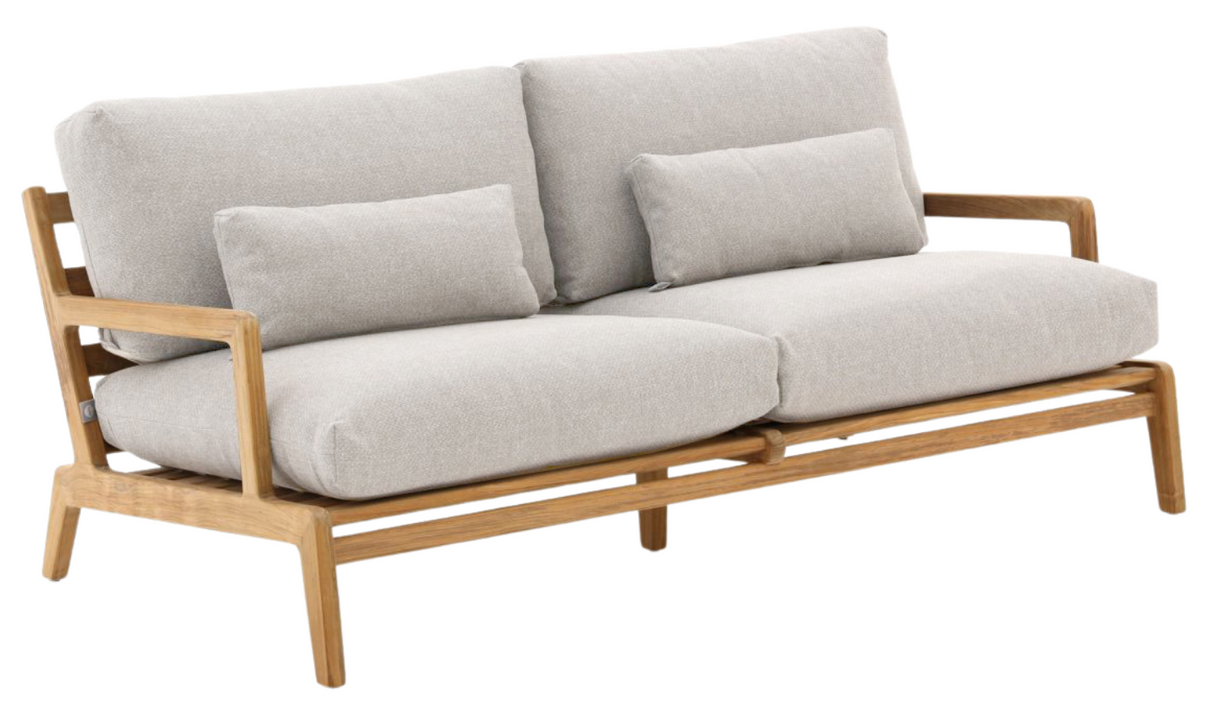 SUNS Termoli 2,5-zits sofa met armleuningen - Natrual gravel