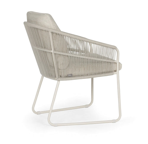 SUNS Noli dining chair - Natural gravel / Camel sand