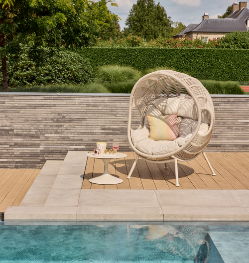 SUNS Nuna Egg lounge chair - Camel sand