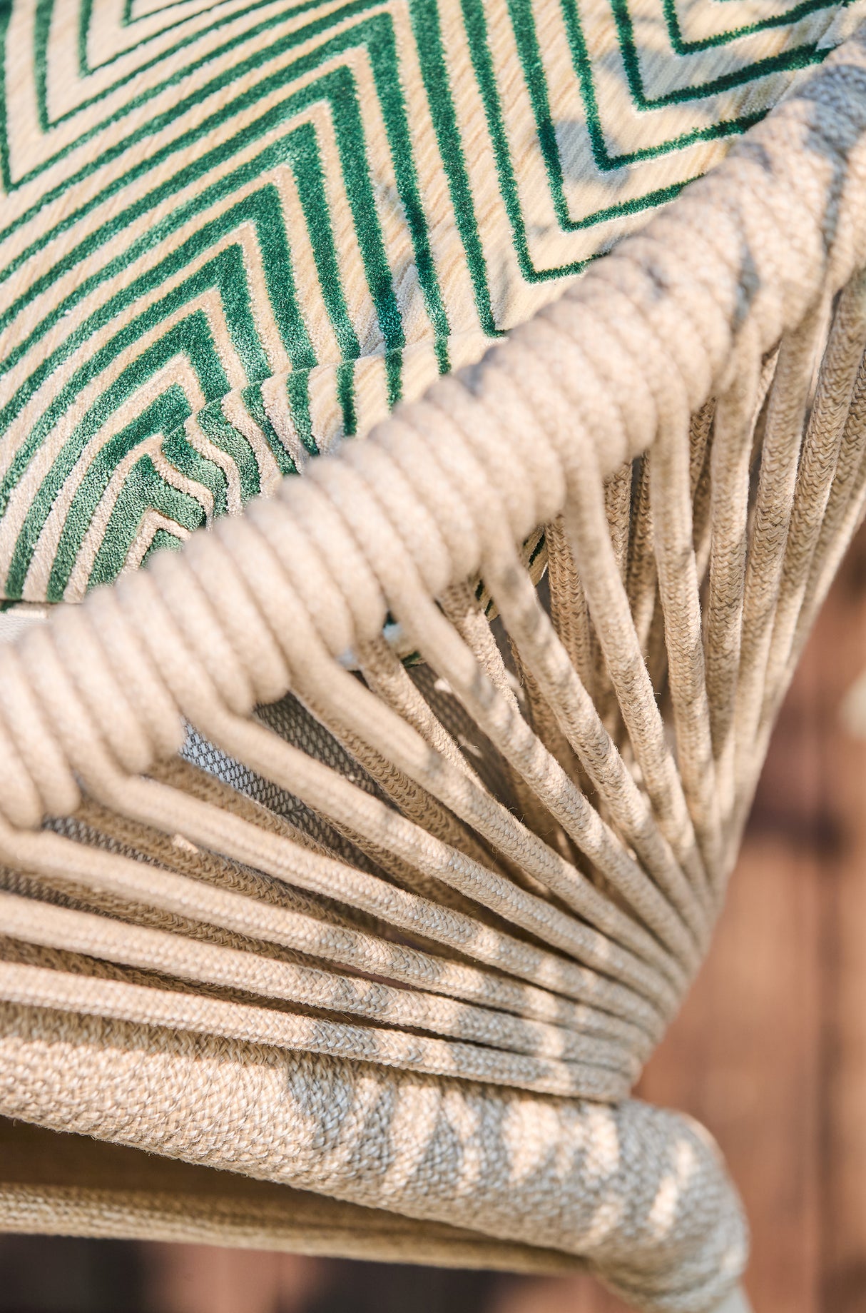 Prato lounge chair - Camel sand