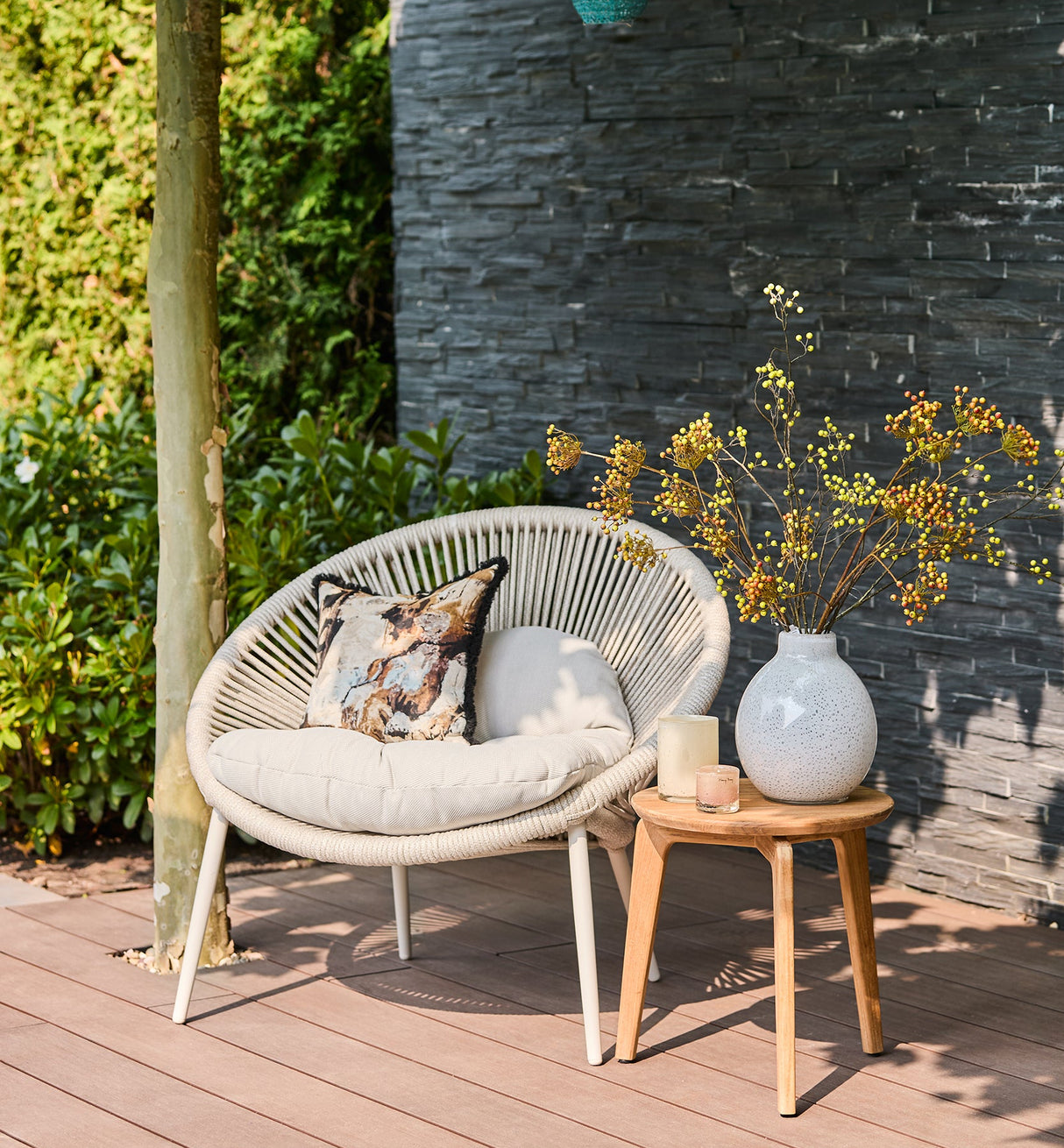 Prato lounge chair - Camel sand