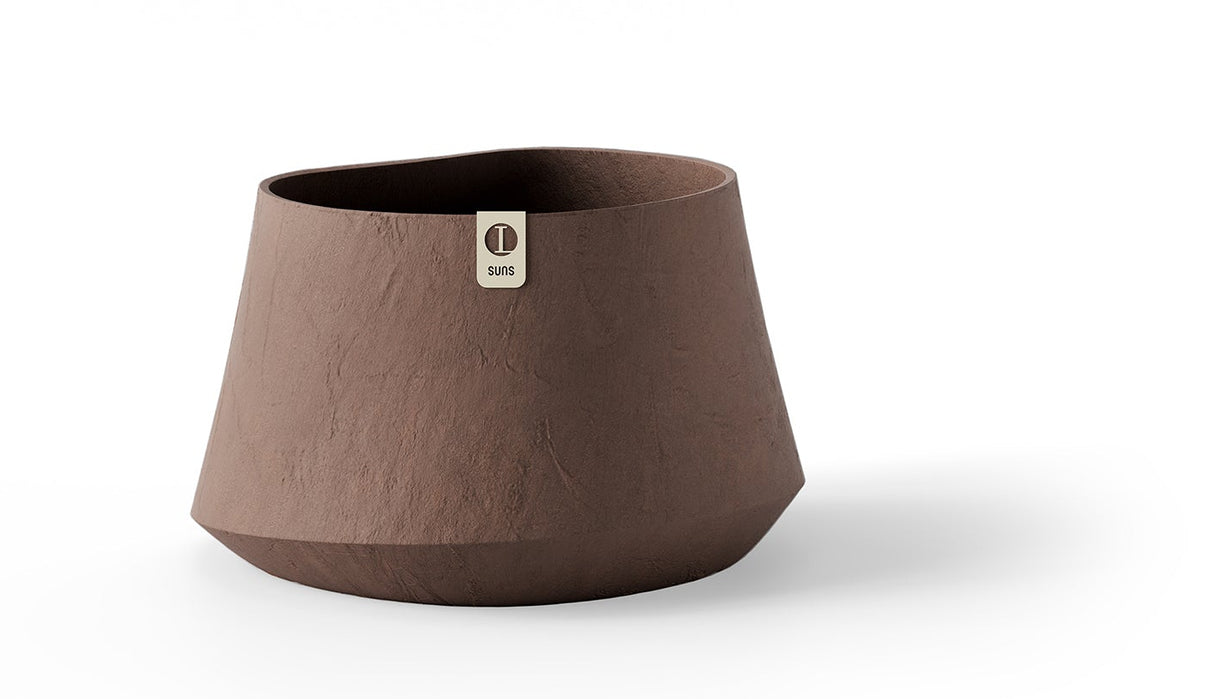 SUNS Rondello pot 90 x 60 cm - Ash brown