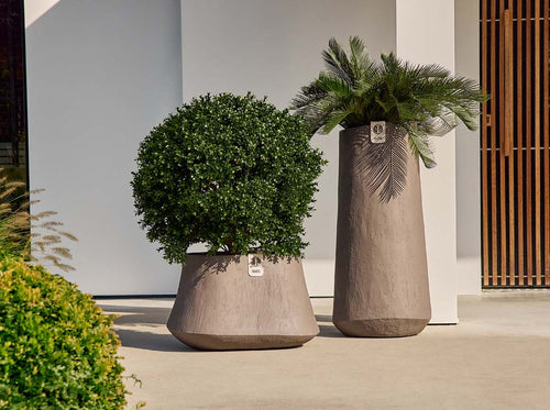 SUNS Rondello pot 55 x 110 cm - Ash brown