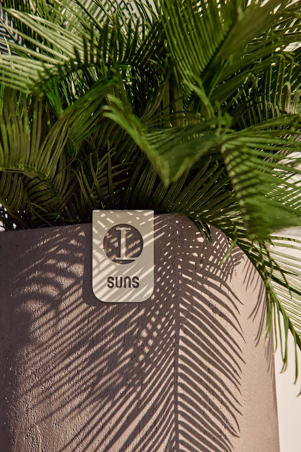 SUNS Rondello pot 60 x 37 cm - Ash brown