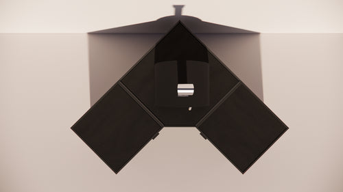Roostr Rubix hoekopstelling met twee singles (voor kamado of pizzaoven) - charcoal black