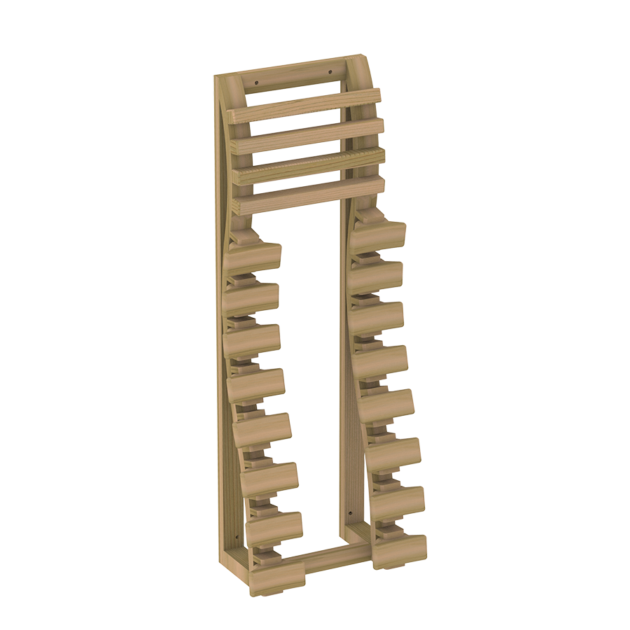 Houten sauna rugsteun groot - Ceder