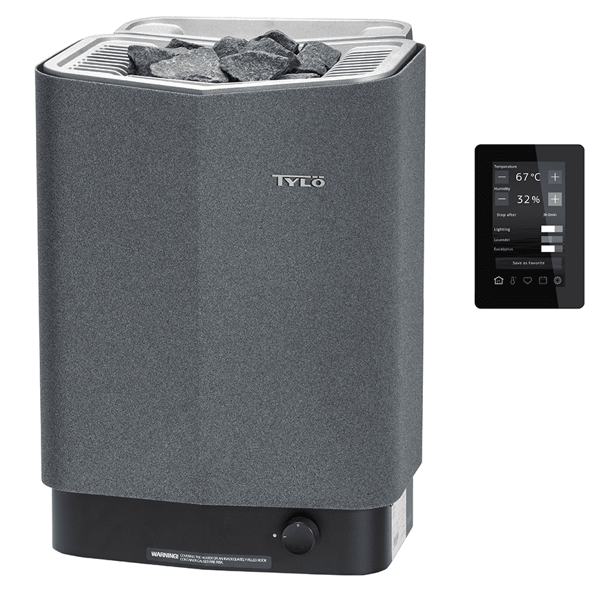 Tylö Sense Combi Elite 6 saunakachel 6 kW - grijs