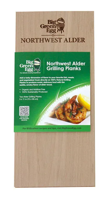 Big Green Egg Houten grillplanken Alder - 2 stuks