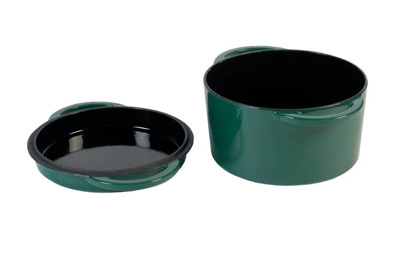 Big Green Egg Groene Dutch Oven rond