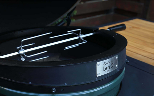 LetzQ Rotisserie draaispit 38 cm Big Green Egg Medium