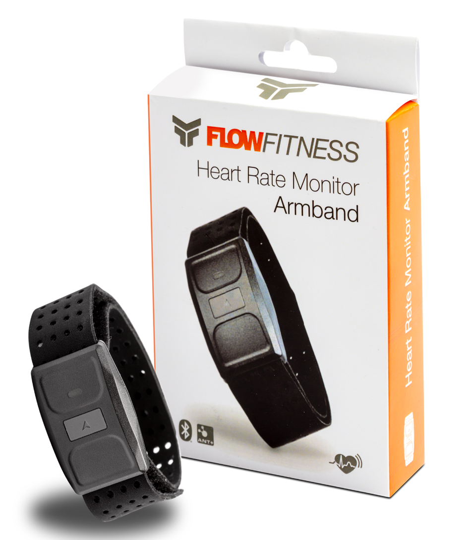 Flow Fitness Bluetooth Hartslag monitor armband