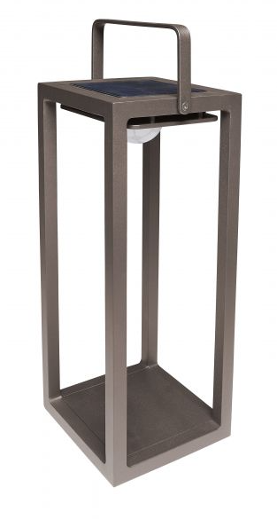 SUNS Jack L tuinlantaarn – slate brown