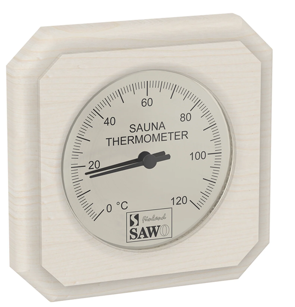 Sauna thermometer met gesneden hoek - Espen