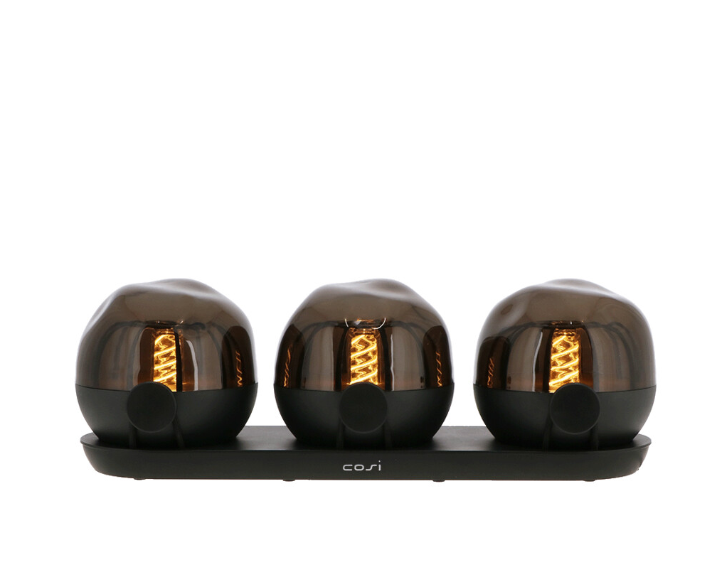 Cosi Cosisfera lampen set van 3 - zwart