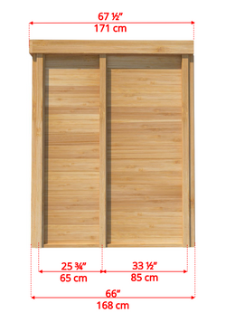 Pure Cube Indoor Sauna 173 x 215 cm