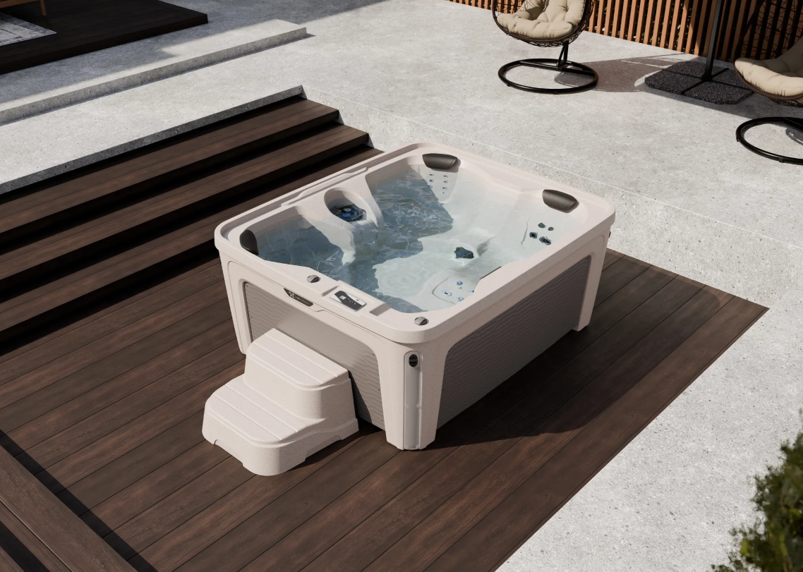 Caldera Invite spa | Fantasy serie - Natrual Taupe in Honeycomb