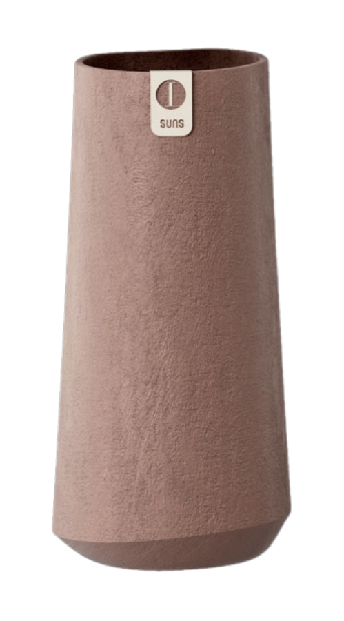 SUNS Rondello pot 42 x 90 cm - Ash brown
