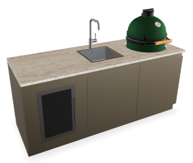 Roostr Allure Triple buitenkeuken
