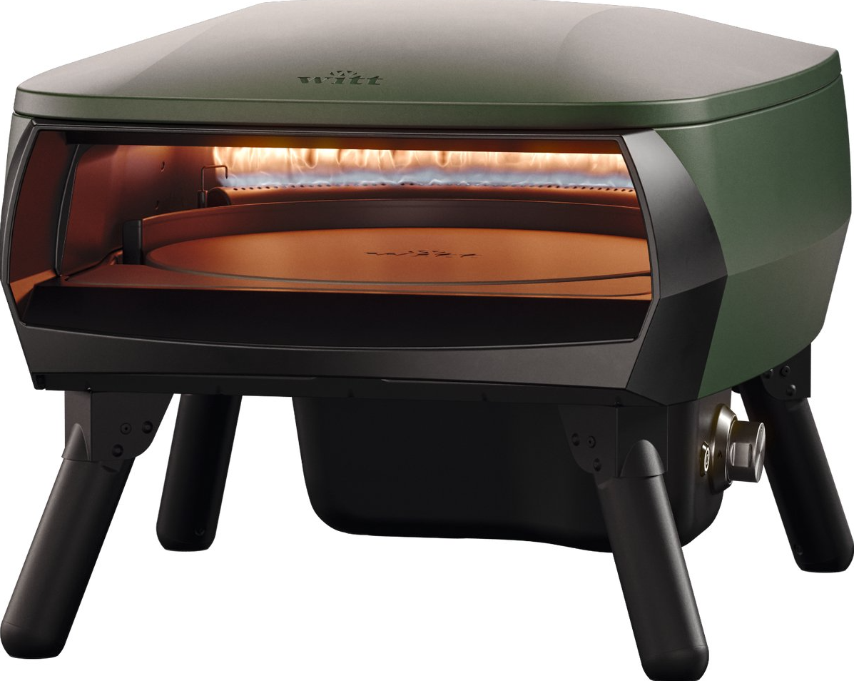Witt Piccolo Rotante 13 inch pizzaoven - mat groen