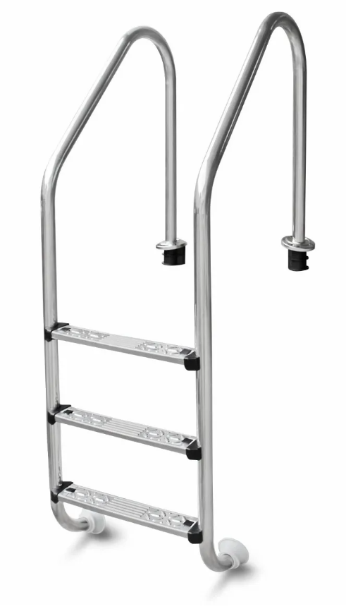 W'eau Standaard RVS-316 zwembadtrap - 3 treden