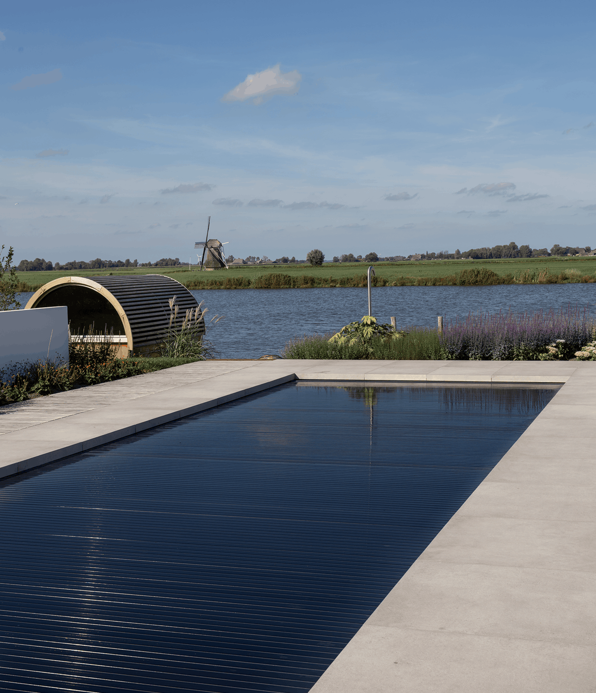 Solpool polypropyleen zwembad 600 x 300 x 150 cm incl. lamellen afdekking