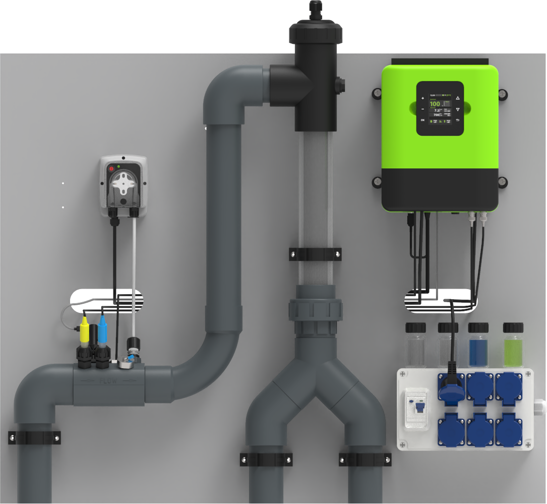 Plug & play desinfectiepaneel met Sugar Valley Oxilife OX1 zonder UV-C