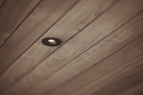 Tylö LED spot 4,3W 3000K - zwart