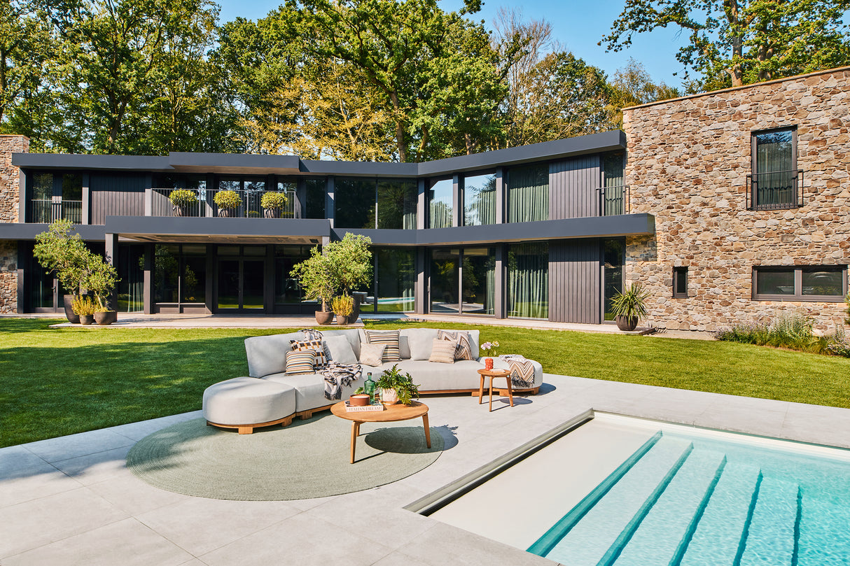 SUNS Vento hocker met 30 graden hoek links