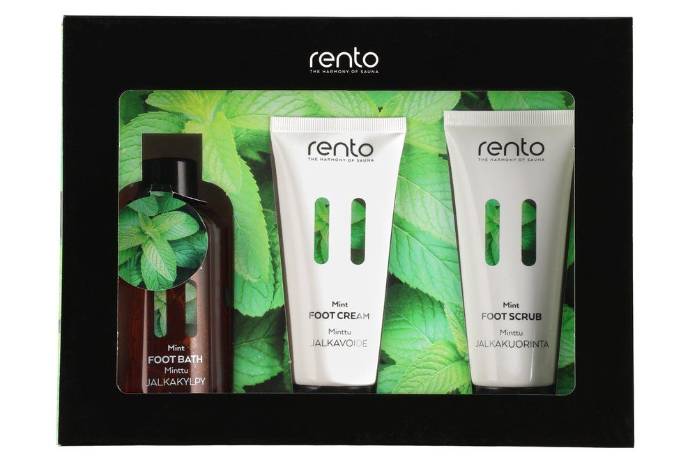 Rento cadeauset voetverzorging mint/eucalyptus