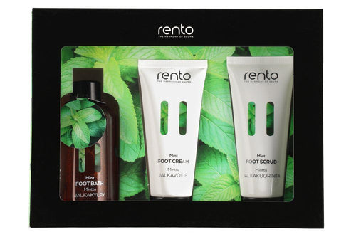 Rento cadeauset voetverzorging mint/eucalyptus