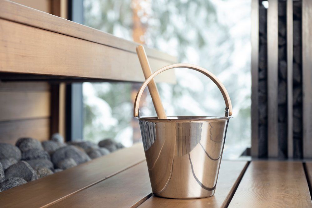 Rento x Harri Koskinen RVS sauna emmer (5 liter)