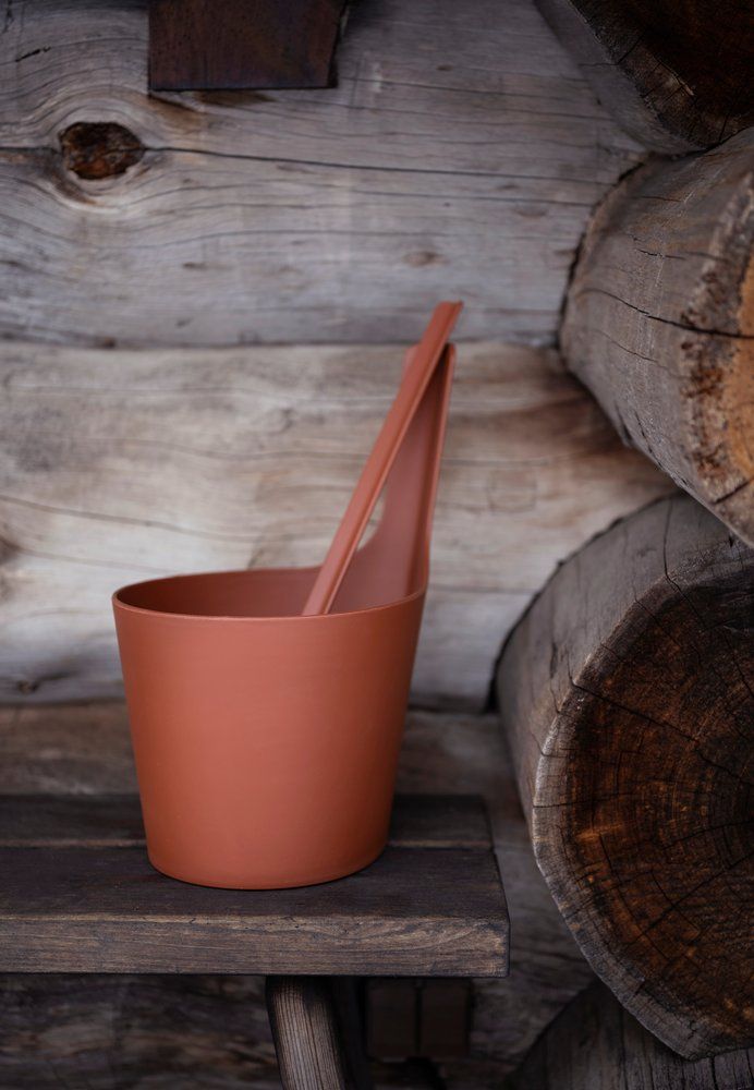 Rento biocomposiet sauna emmer & lepel - Schors