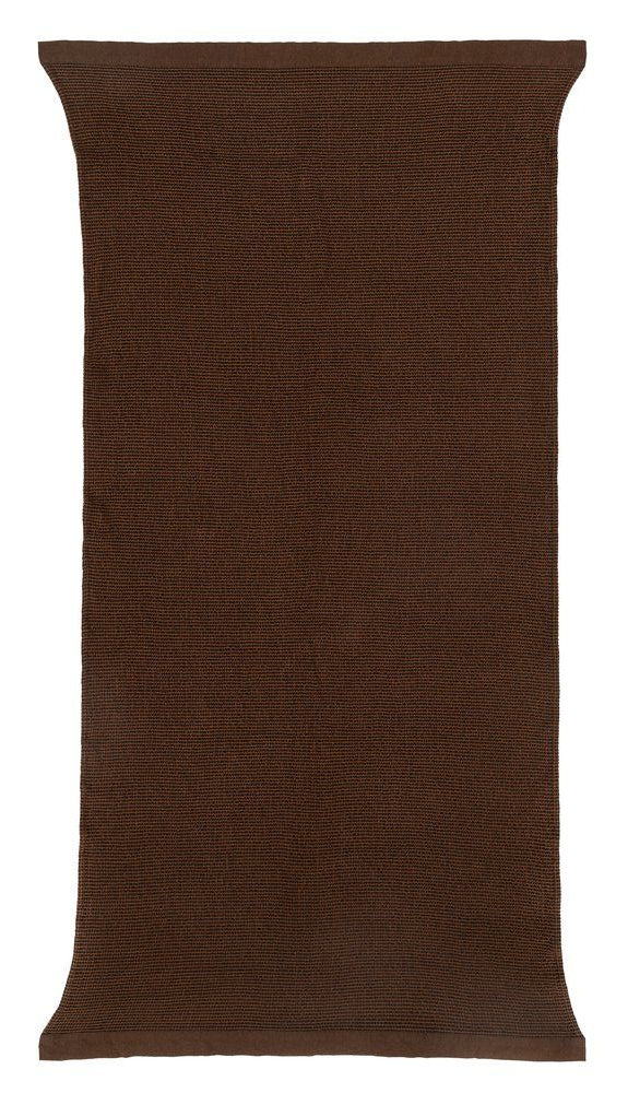 Rento Kenno sauna handdoek 90 x 180 cm - donkerbruin