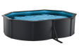 Blue Bay Guernsey stalen zwembad set - 490 x 360 x 120 cm
