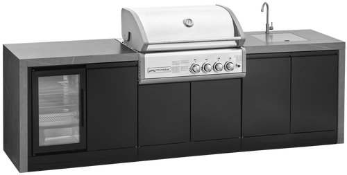 Grandpro 284 WF Series buitenkeuken met koelkast/spoelbak