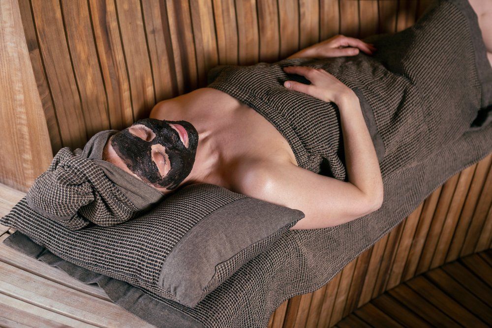 Rento Kenno XL sauna kussen 50 x 33 cm - bruin