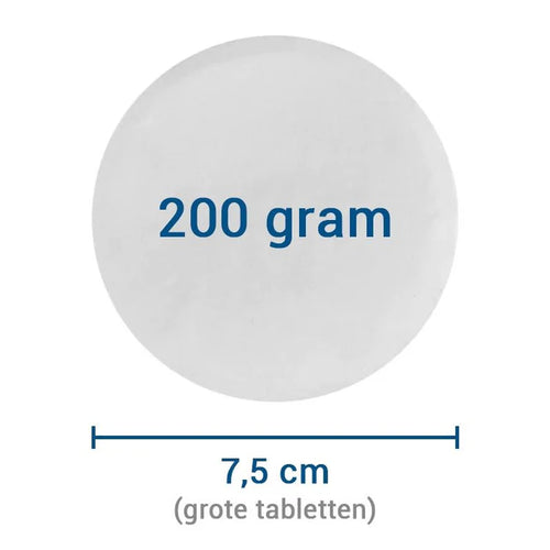 Melpool grote chloortabletten 90 (200 gram) - 1 kg