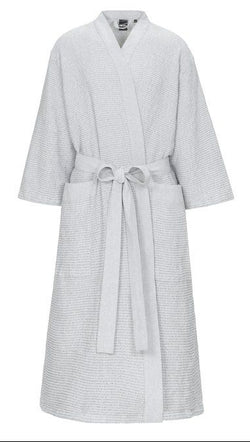 Rento Kenno unisex sauna badjas lichtgrijs - S/M