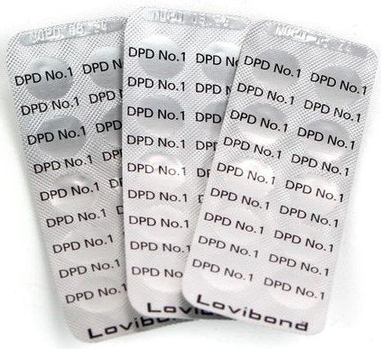 DPD 1 tabletten (100 stuks) voor handmatige watertesters