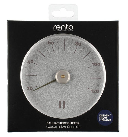 Rento sauna thermometer (zilver)