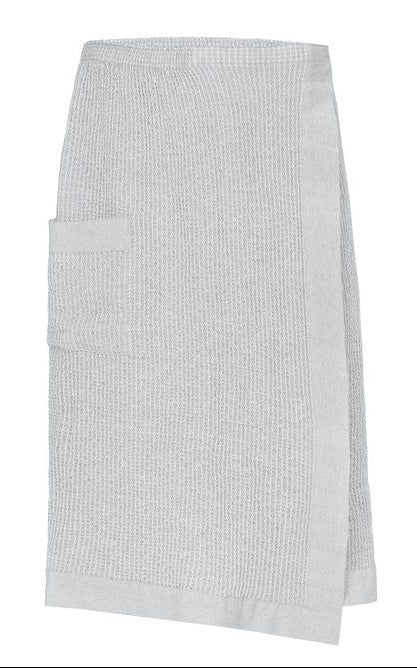 Rento Kenno heren saunakilt 70 x 145 cm - lichtgrijs