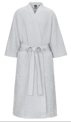 Rento Kenno unisex sauna badjas lichtgrijs - L/XL