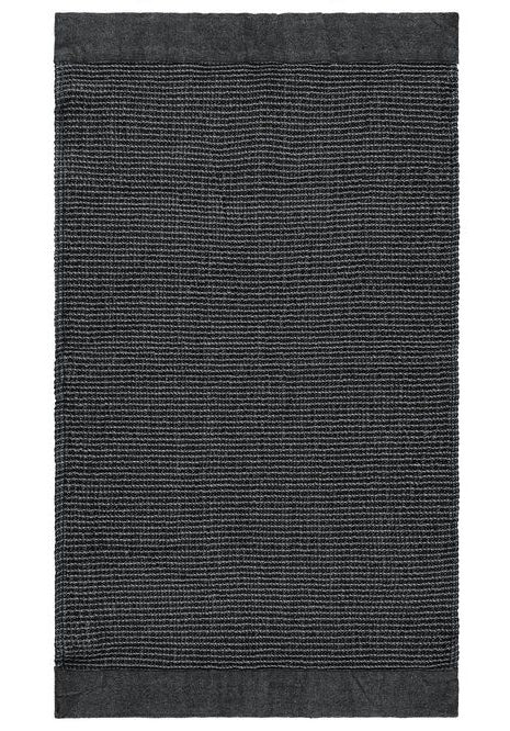 Rento Kenno sauna handdoek 90 x 180 cm - zwart/grijs