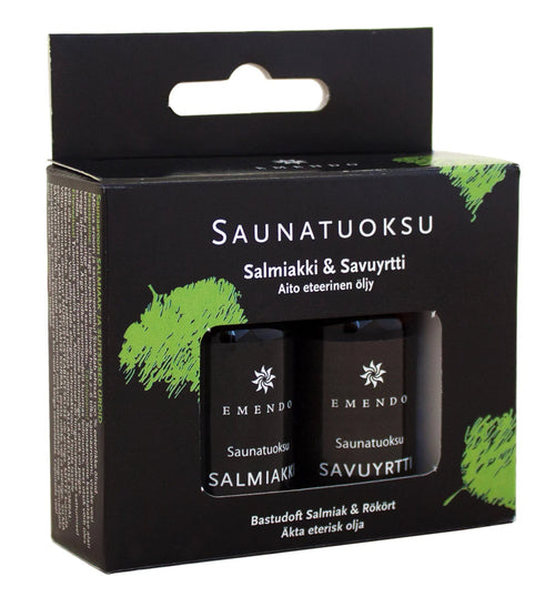 Emendo Salmiak & Smoky Herb saunageur 2 x 10 ml