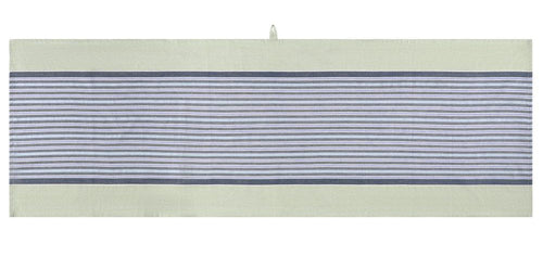 4Living sauna seat cover 150 x 50 cm - Groen/Blauw