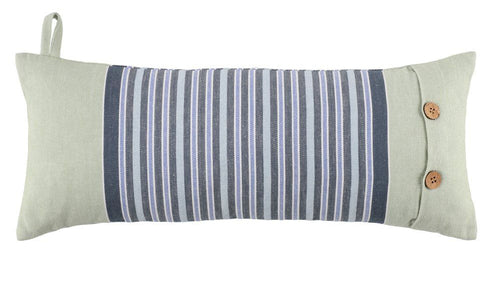 4Living sauna kussen 55 x 22 cm - Groen/Blauw