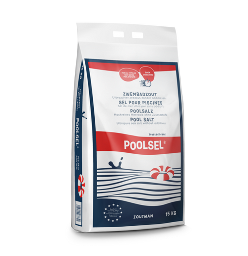 Poolsel zwembadzout 15 kg