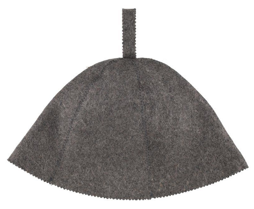 4Living vilt sauna muts - Grijs